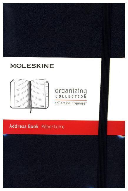 Actual product image Moleskine Address book lined, hard cover (A6, Lined, Hardcover)