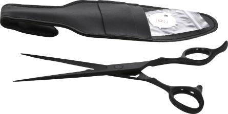 Olivia Garden SilkCut PRO Matt Black Haarschneideschere 6,50" RH (16.51 cm)