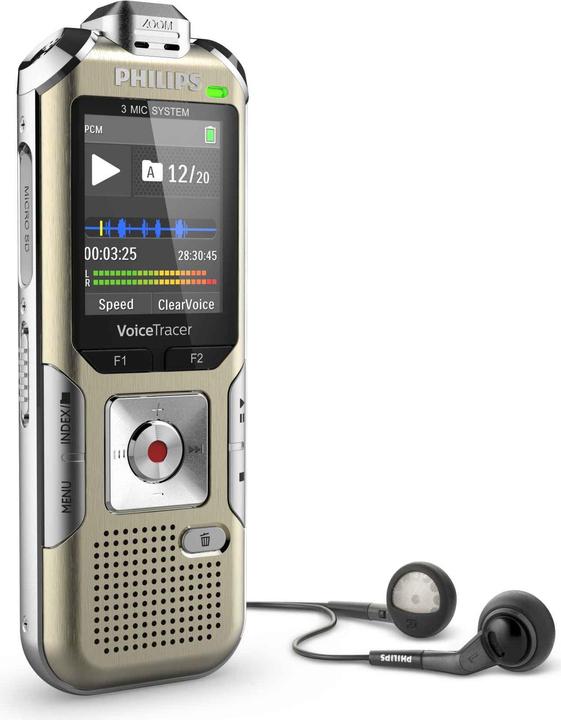 Produktbild Philips DVT8010 Voice Tracer (8 GB)