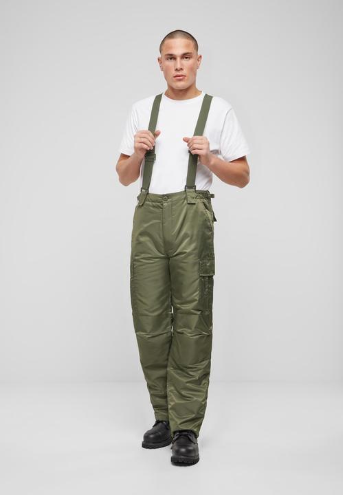 Actual product image Brandit Next Generation thermal outdoor trousers size S colour olive (S)