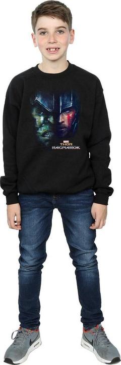 Produktbild Thor Ragnarok Hulk Split Face Sweatshirt Jungen (152, 158)