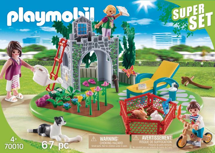 Produktbild Playmobil SuperSet Familiengarten (70010)