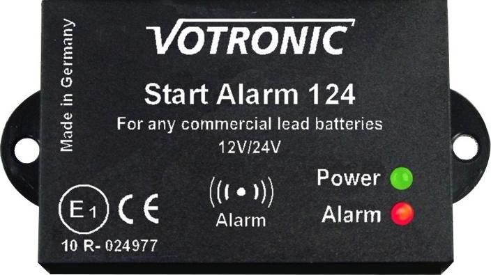 Votronic 0161 start alarm 124