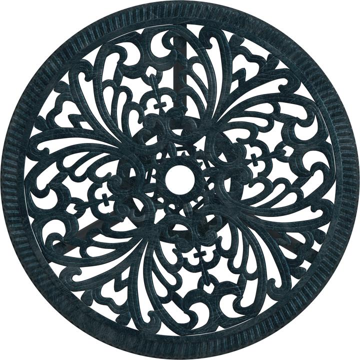 Produktbild VidaXL 3-teiliges Garten Bistro Set Grün Gusseisen (53 cm)