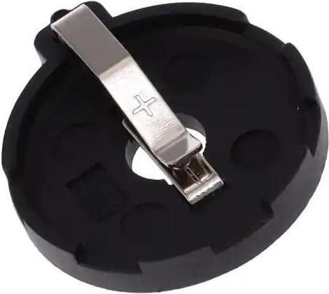 Actual product image Rs Pro Battery holder for push-through mounting for 1 x CR2032 batteries