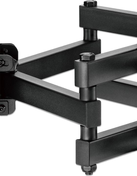 Actual product image Manhattan TV wall bracket, tiltable, swivelling and horizontally readjustable (Wall, 70", 40 kg)