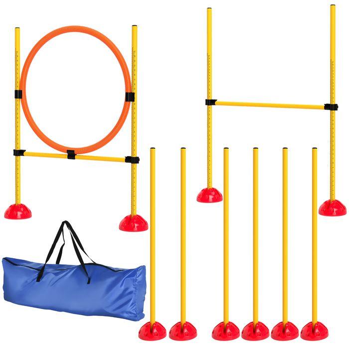 Immagine prodotto Swisshandel24 Agility Set Hunde 3-teiliges befüllbar Agility-Ausrüstung für Hundetraining (Destrezza)