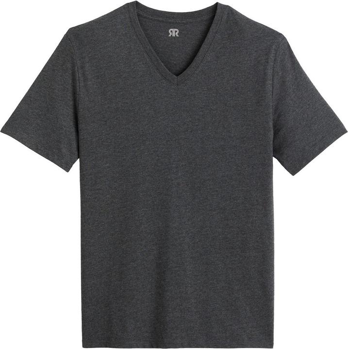 La Redoute Collections T-Shirt mit V-Ausschnitt