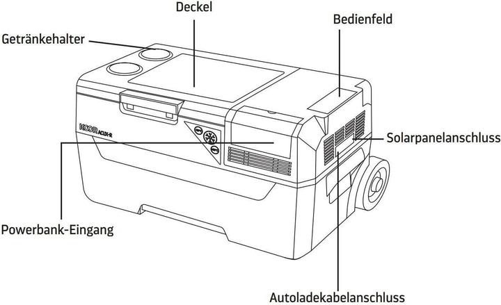 Image du produit Koor Glacière à compresseur ACUX-R 40 avec powerbank (40 l)