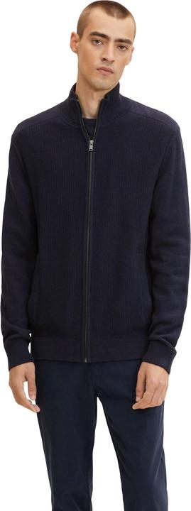 Produktbild Tom Tailor Jacke Strickjacke mit Stehkragen und seitlichen Eingrifftaschen (XXL)