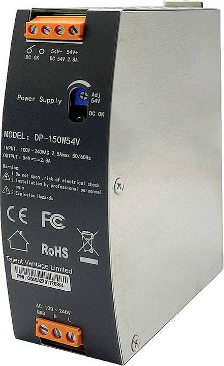 Produktbild edimax Netzteil /54V Industrielles DIN-Rail-Netzteil
