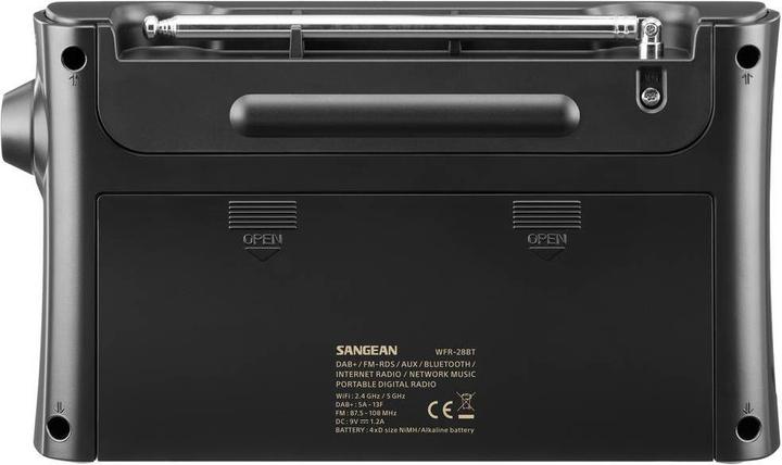 Actual product image Sangean WFR-228BT (FM, DAB+, Bluetooth, Wi-Fi)