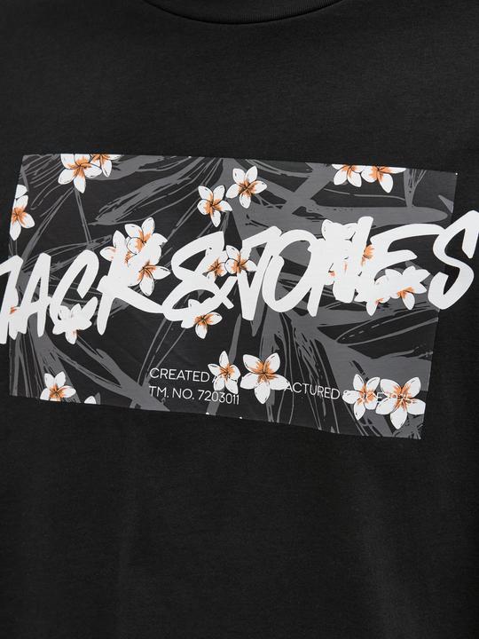 Actual product image Jack & Jones Jjhawaii Shape Tee Ss Crew Neck Ln (M)