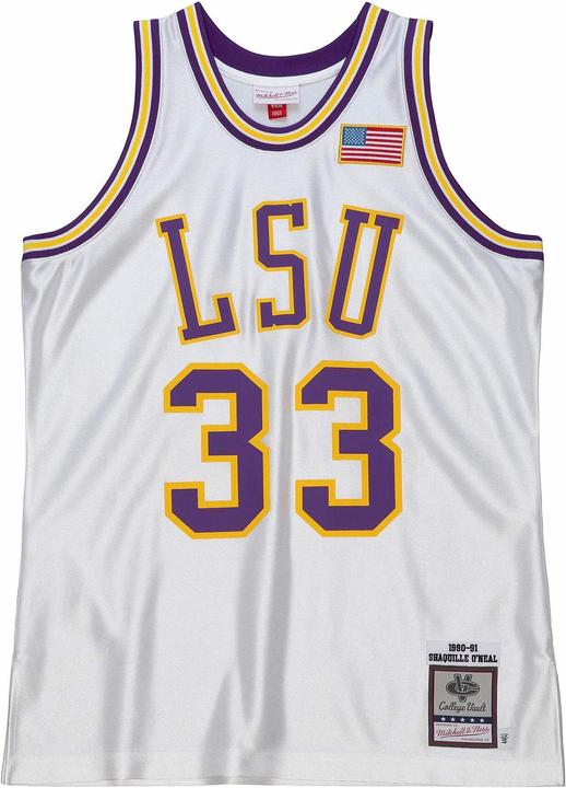 Produktbild Mitchell & Ness Shaquille O'Neal LSU 1990-91 Authentic Swingman Jersey - M (M)