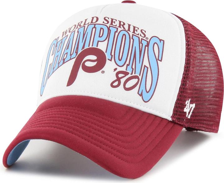 47 Brand Mesh Trucker Cap - Foam Champ Philadelphia Phillies