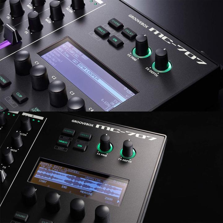 Actual product image Roland MC-707 (Groovebox)