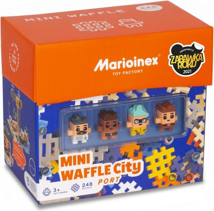 Marioinex constructor "Mini waffle blocks City Port 248" (cod. 629)