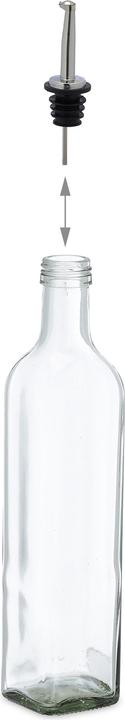 Image du produit Relaxdays Distributeur de vinaigre et d'huile (500 ml)