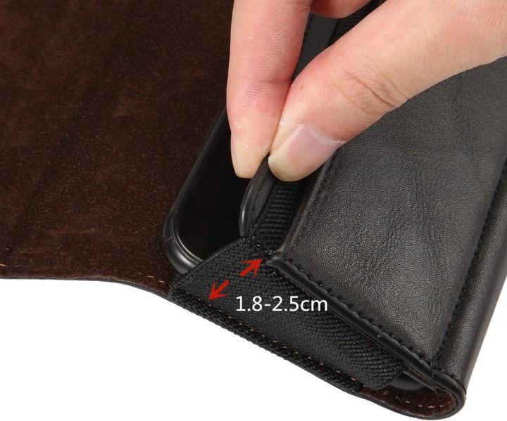 Image du produit Cover-Discount Pochette universelle pour ceinture avec compartiments pour cartes Taille 17.5cm / L