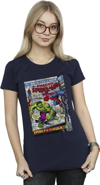 Produktbild SpiderMan VS Hulk Cover TShirt (S)