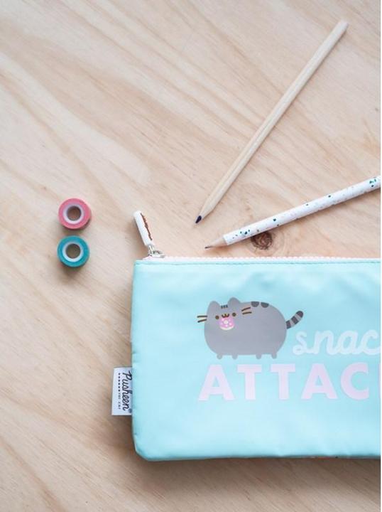 Actual product image Case Pusheen Mint, 21.5 x 12 cm