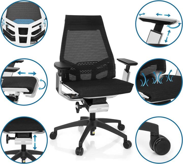 Actual product image Hjh Office Genidia Smart White cm