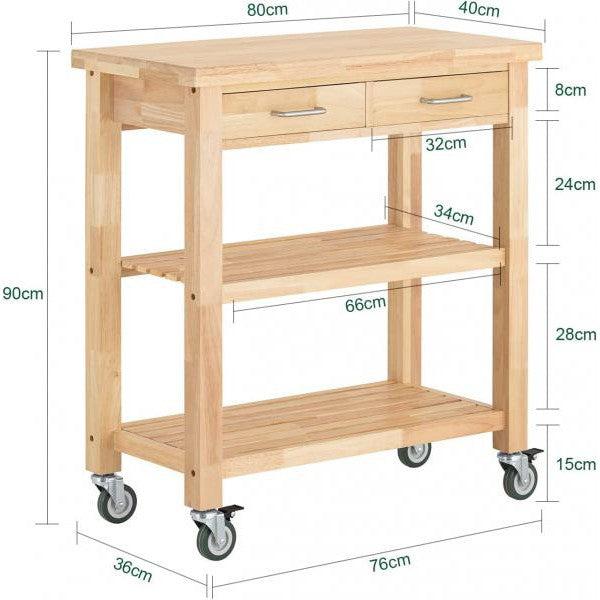Produktbild SoBuy Küchenwagen