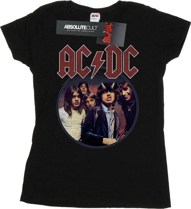AC/DC Highway To Hell Circle TShirt aus Baumwolle