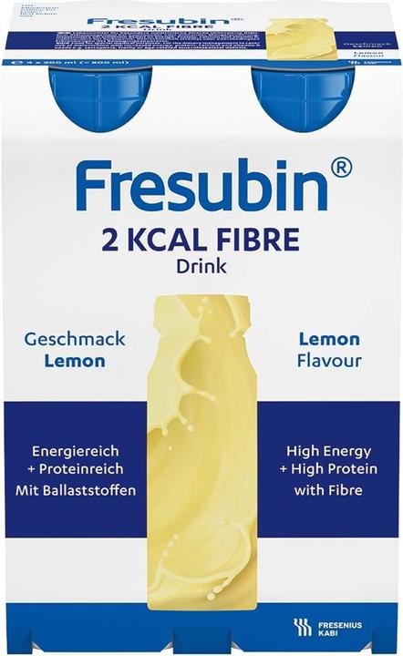 Produktbild Fresubin 2 kcal Fibre DRINK Lemon (4x200ml) (Zitrone, 4 x)