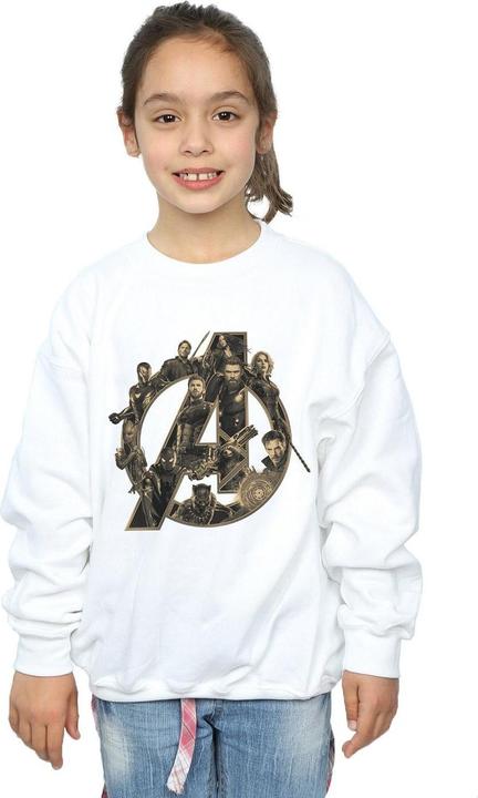 Image du produit - Sweat AVENGERS INFINITY WAR LOGO - Fille (152, 158)