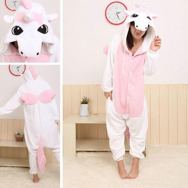 Produktbild MU Classic Onesie Einhorn Pyjama (M)