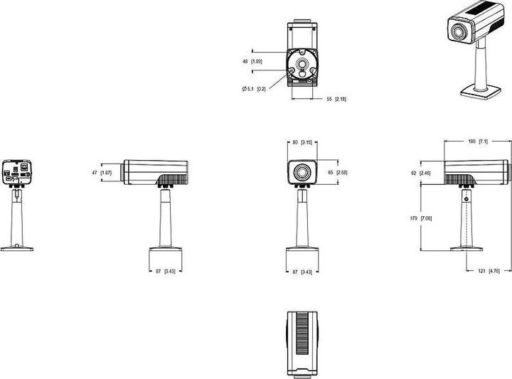 Produktbild Axis Q1728 (3840 x 2160 Pixels)