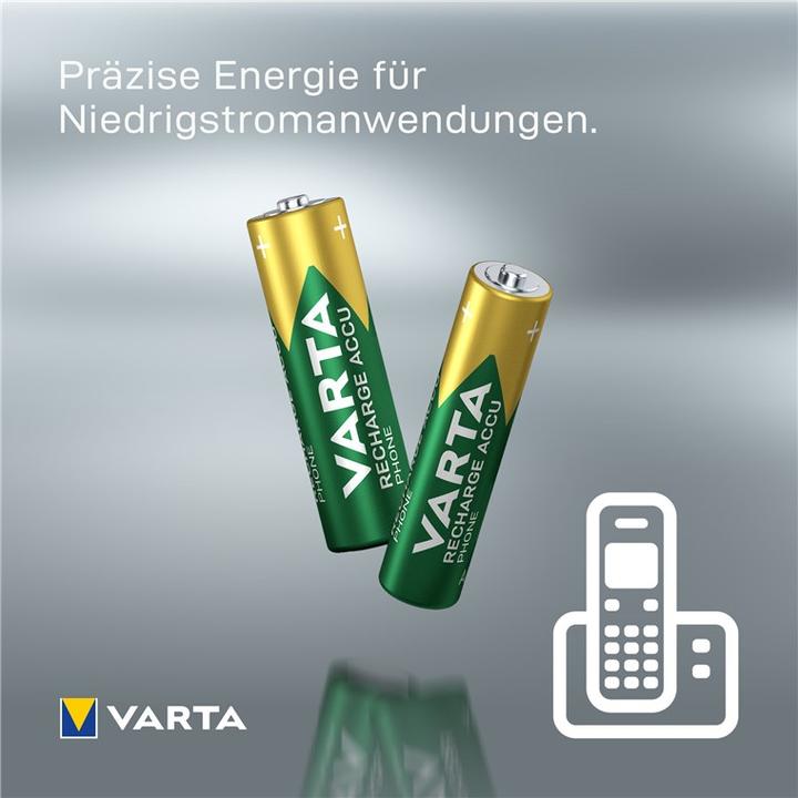 Actual product image Varta Recharge Accu Phone (2 pcs., AA, 1600 mAh)