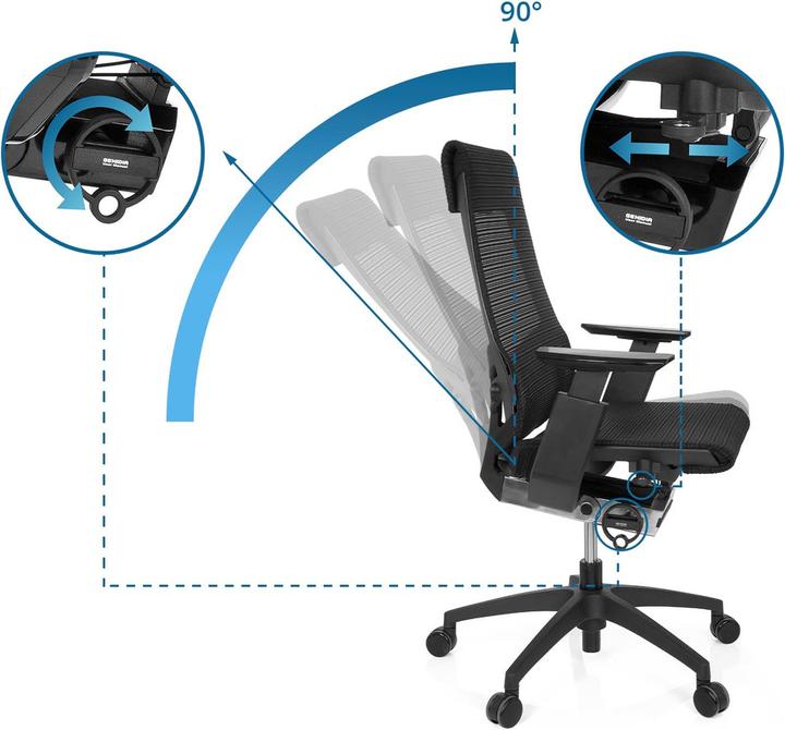 Produktbild Hjh Office Genidia Smart Black