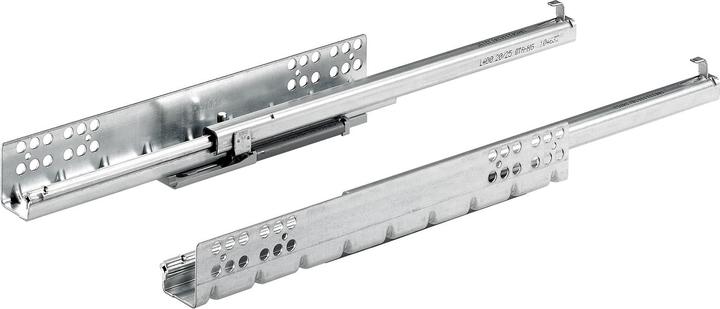 Hettich Quadro 25 mit Silent System, 500 mm, links und rechts