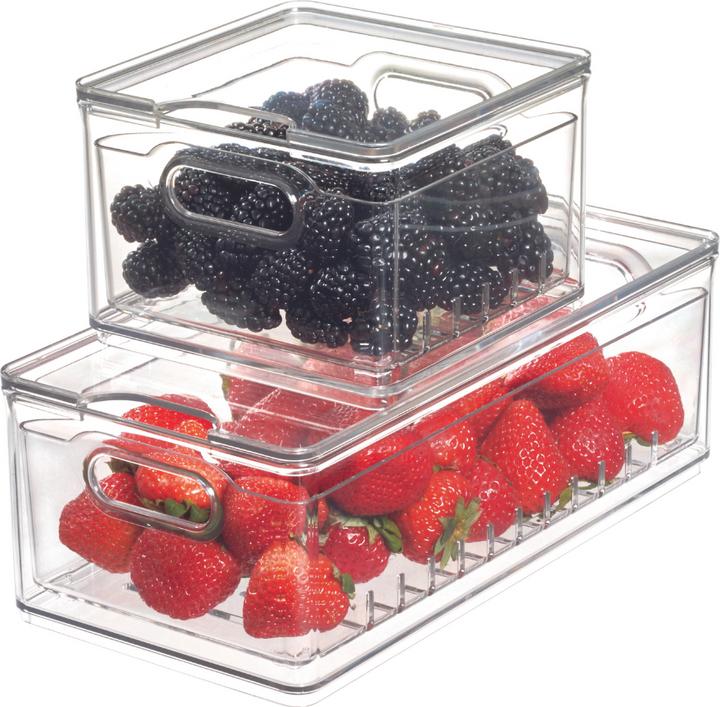 Actual product image iDesign HOME EDIT - Freshness Box KLAR - Berry Bin small