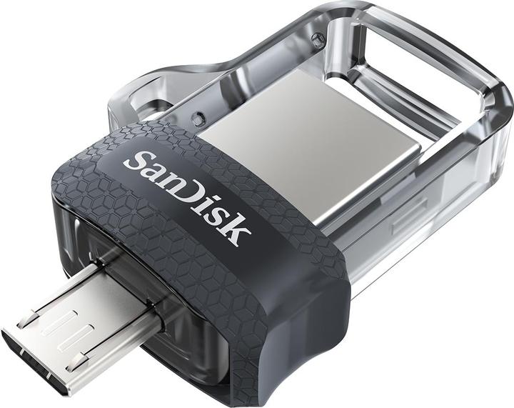 Actual product image SanDisk Ultra Dual Drive M3.0 (32 GB, USB-A, Micro USB, USB 3.0)