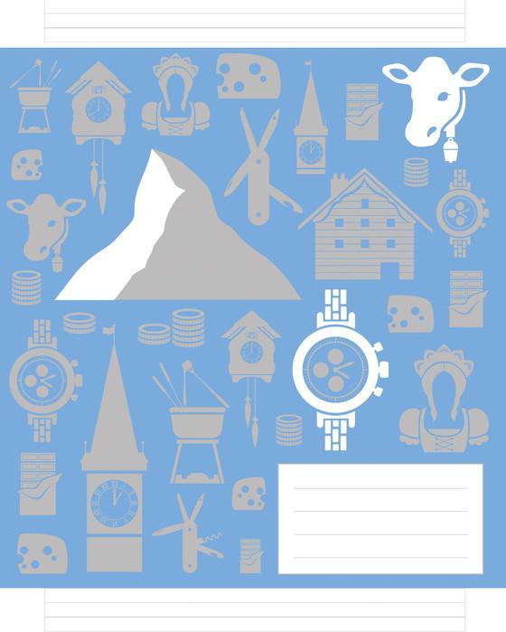 Image du produit Naturaline Cahier scolaire FSC Suisse (A4, À rayures)