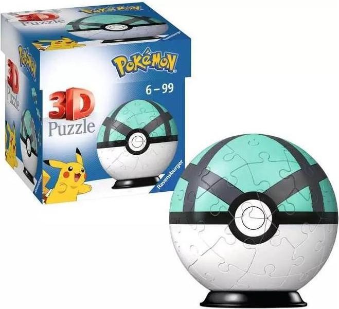 Image du produit Ravensburger Balle-puzzle Balle-filet Pokémon (55 pièces)