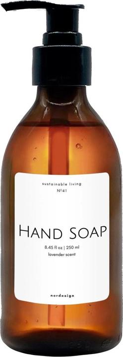 Nordesign Hand Soap Handseife Lavendel 250ml Kunststoff-Pumpspender (Flüssigseife, 250 ml)
