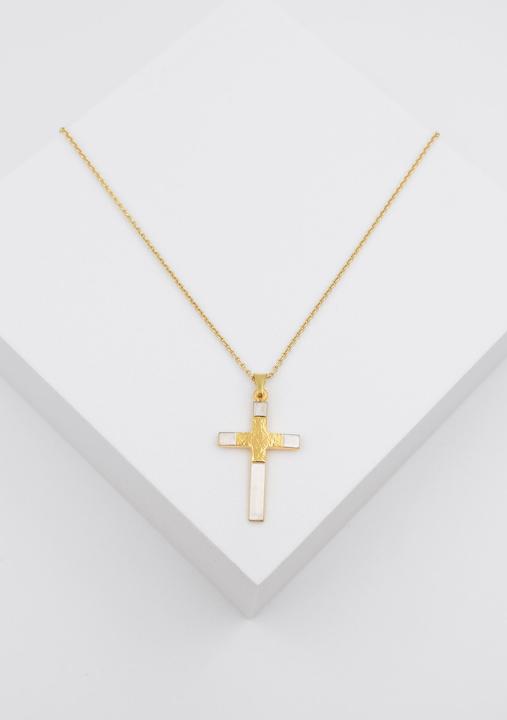 Actual product image Muau Cross (Yellow gold)