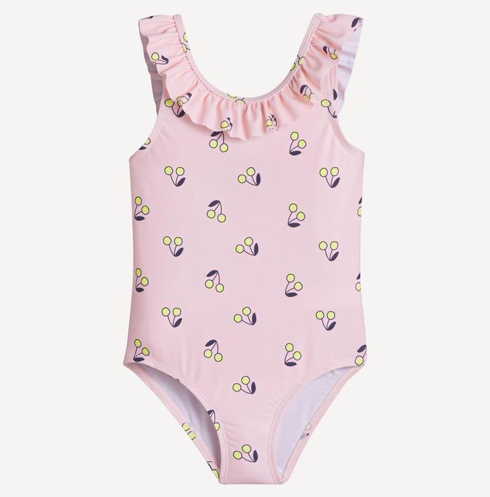La Redoute Collections Badeanzug mit Kirschen-Print
