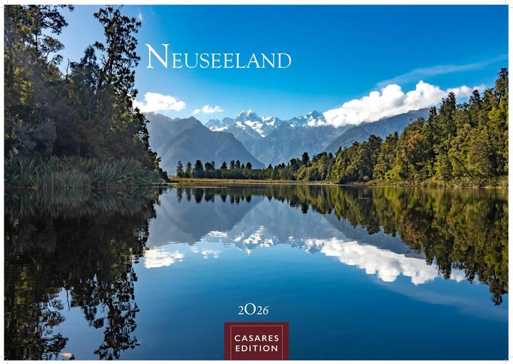 Actual product image Neuseeland 2026 L 35x50cm (35 x 50 cm, German)