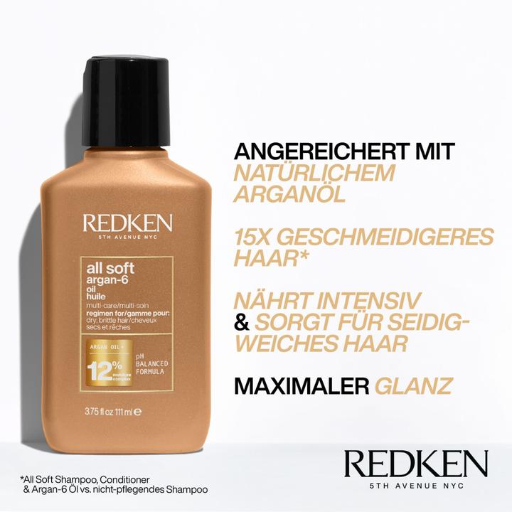 Actual product image Redken All Soft Argan-6 Oil (90 ml)