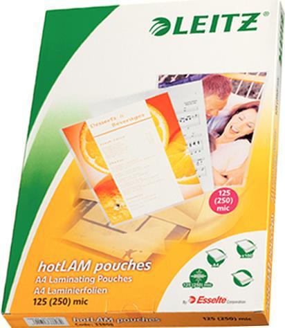 Image du produit Leitz Pochette de lamination (A4, 100 pièce(s), 125 µm)