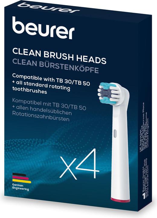 Actual product image Beurer TB 30/50 brush heads Sens. 4 pcs. (4 x)