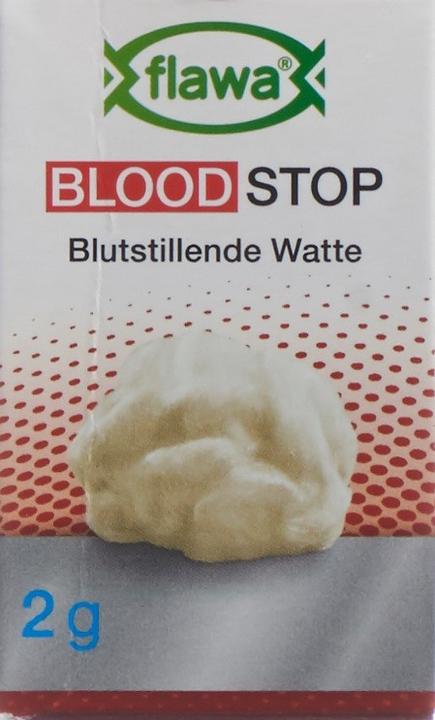 Actual product image Flawa Blood Stop haemostatic cotton wool sterile