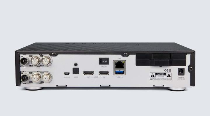 Actual product image Dreambox DM 900 Ultra HD (2.05 GB, 2x DVB-S2 (Twin), CI Shaft)