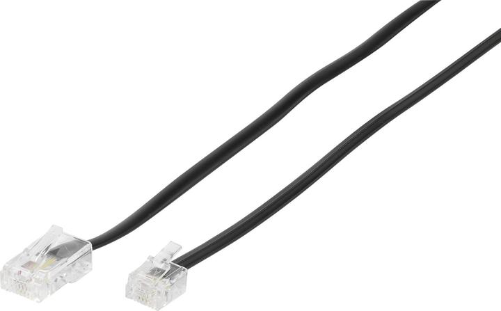 Produktbild Vivanco ISDN/DSL-Kabel, 8P4C, RJ45 St.-RJ11 St., 6 m