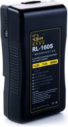 Produktbild Rolux V-Mount Akku RL-160S 160Wh 14,8V 11000mAh (1 Stk., 10500 mAh, Akku)